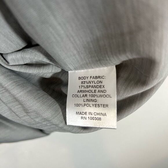 Peter Millar crown crafted mens vest XXL Grey flannel lined soft shell golf zip - Picture 5 of 14